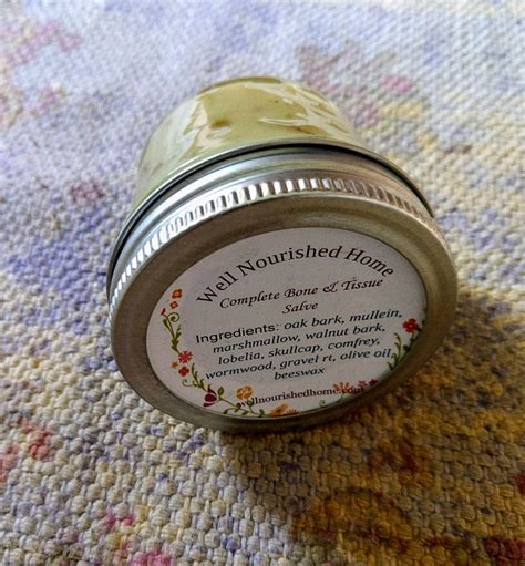 for 6-9 months then made into salve by adding beeswax. . Deep tissue salve recipe